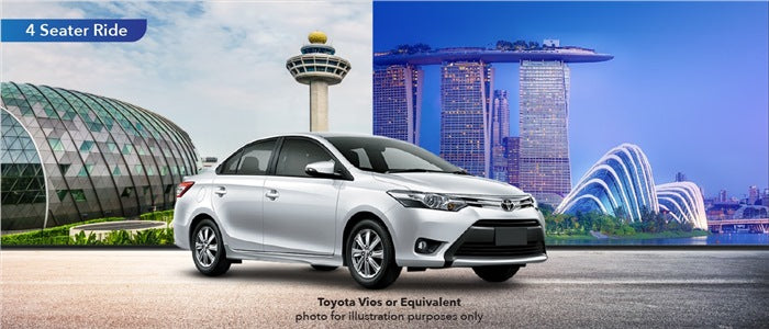 SINGAPORE AIRPORT TRANSFER 4 SEATER